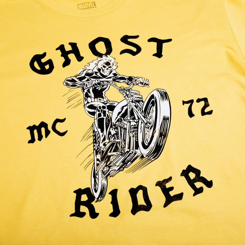 Ghost Rider Rocker Yellow Tee