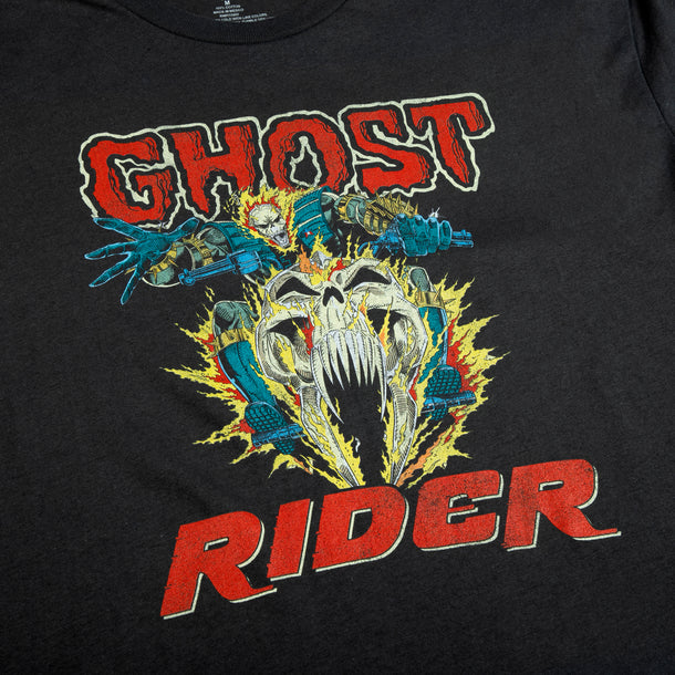 Marvel Ghost Rider Reaching For You Charcoal Tee Official