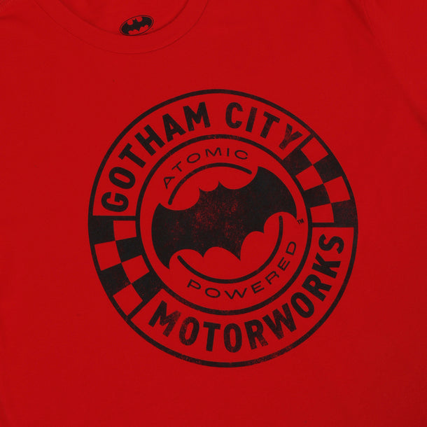 Gotham City Motorworks Red Tee