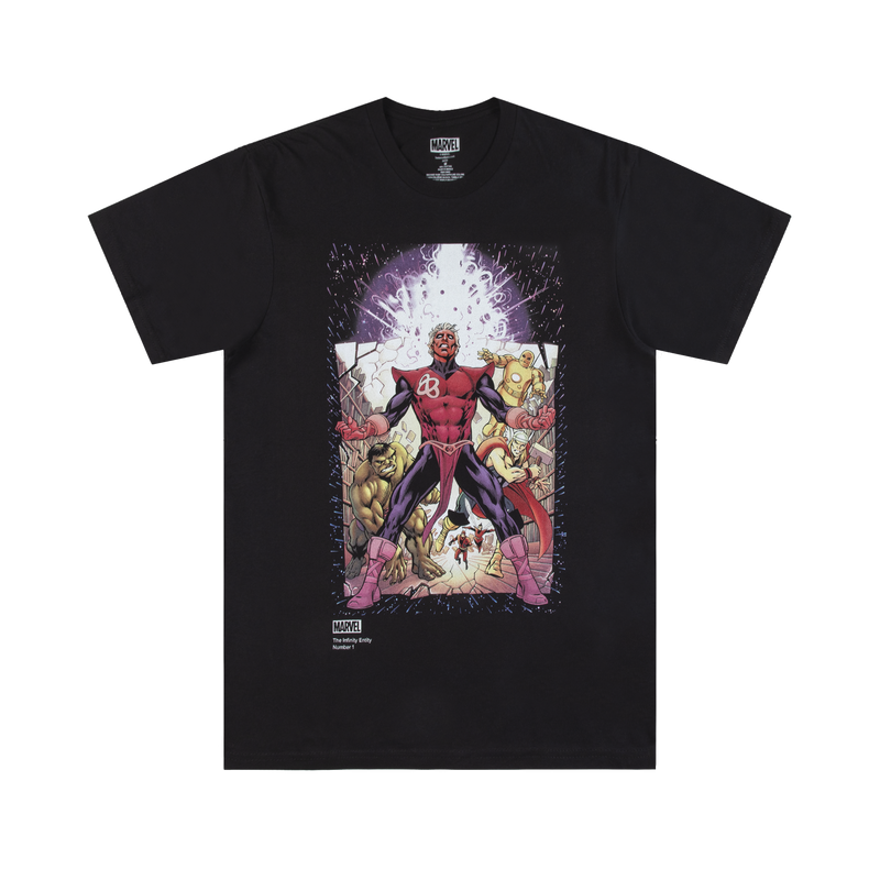Marvel The Infinity Entity #1 Cover Black Tee