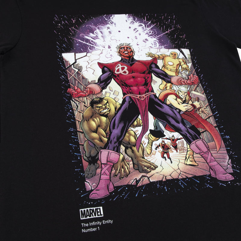 Marvel The Infinity Entity #1 Cover Black Tee