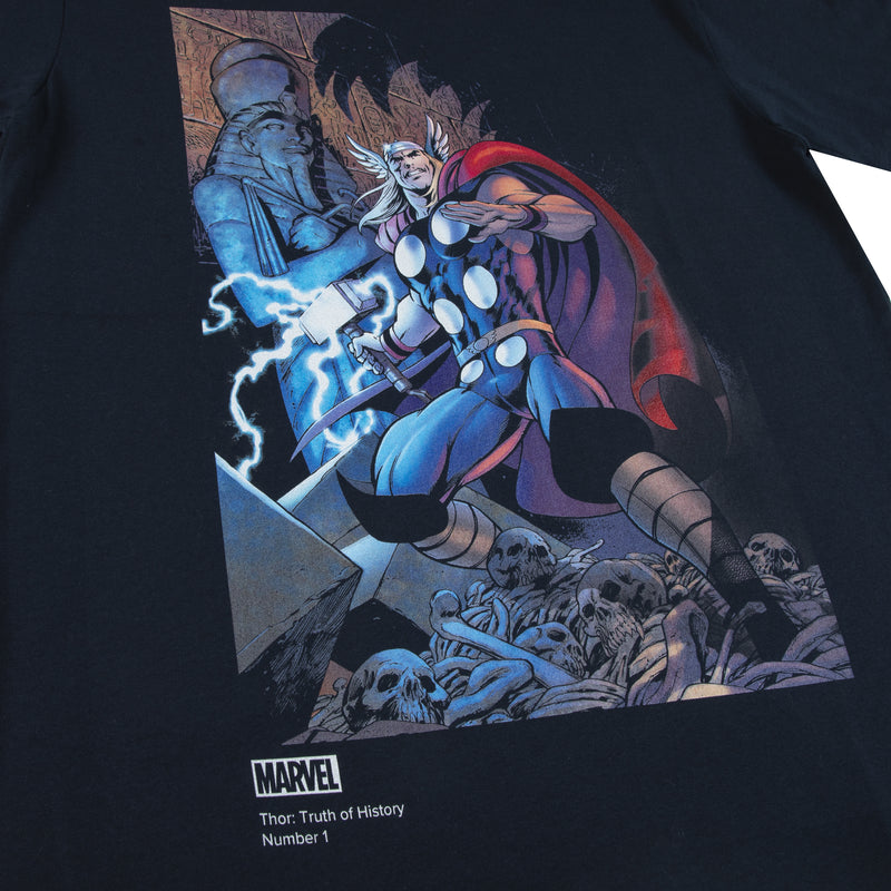 Marvel Thor: Truth Of History #1 Cover Navy Tee