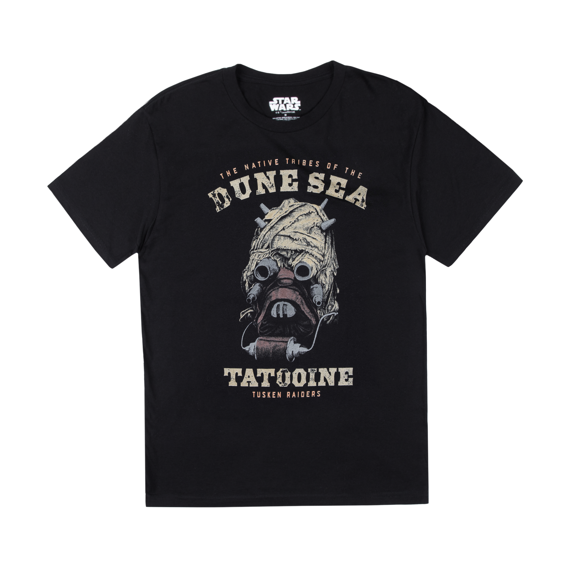 Dune Sea Tusken Raider of Tatooine Black Tee