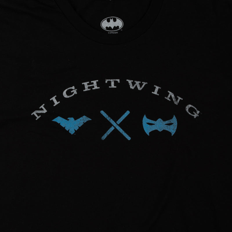 Nightwing Symbols Black Tee