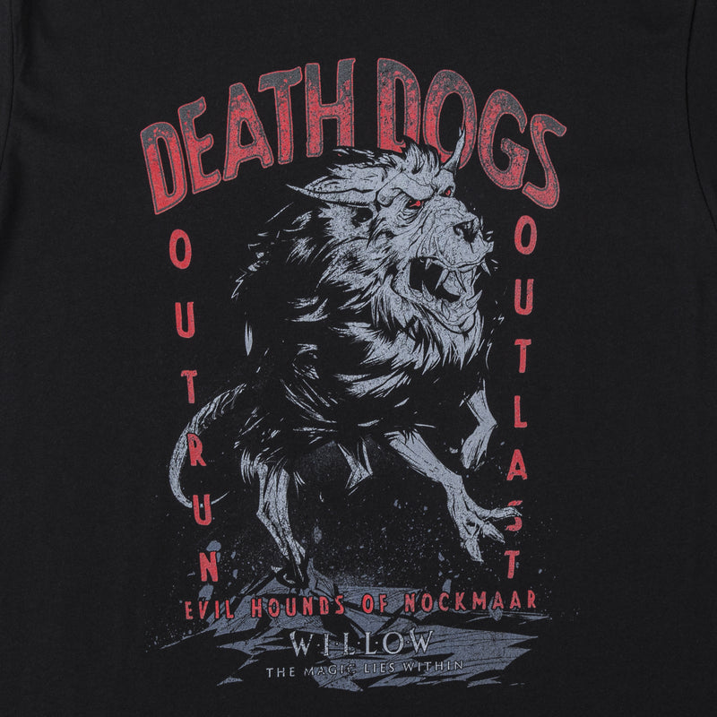Willow Death Dogs Black Tee