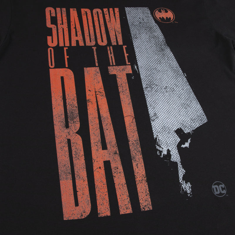 Red Shadow of the Bat Black Tee