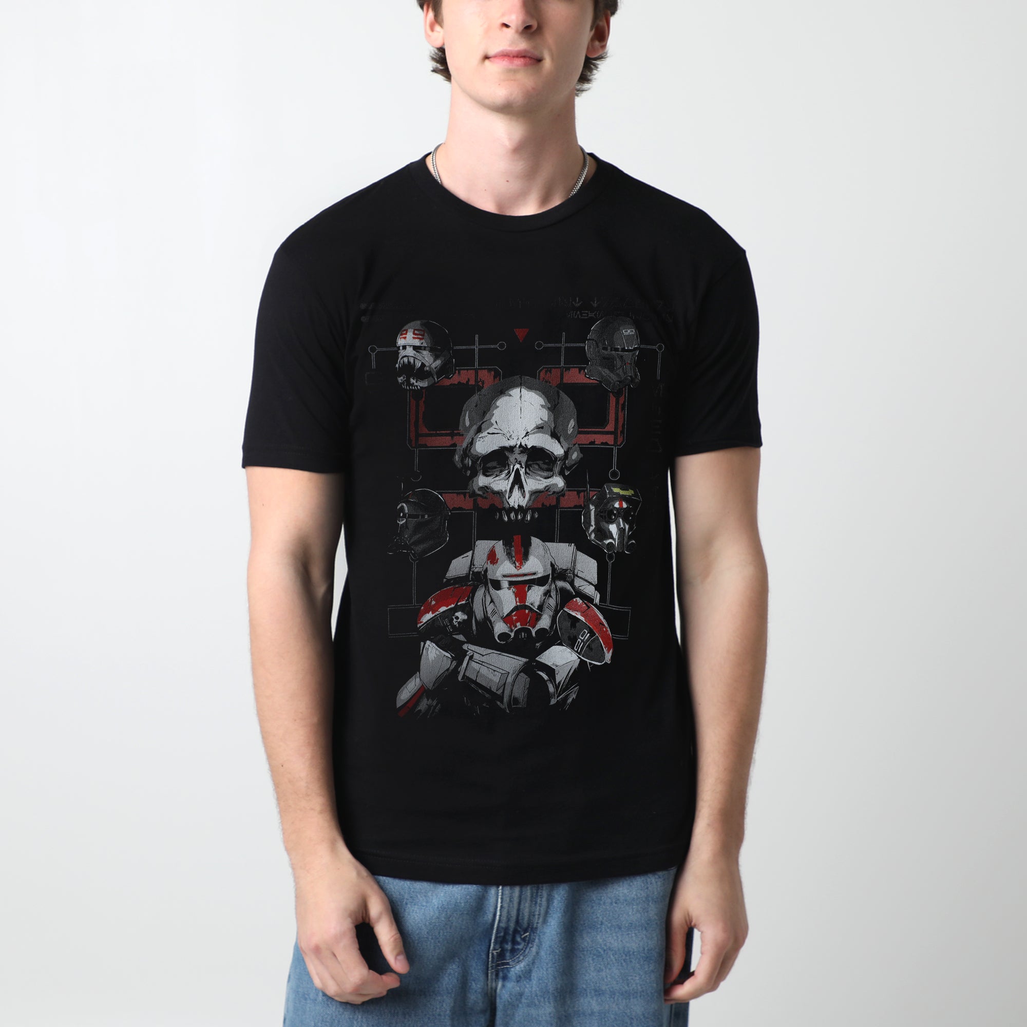 Star Wars The Bad Batch Hunter with Skull and Helm Black | Official ...