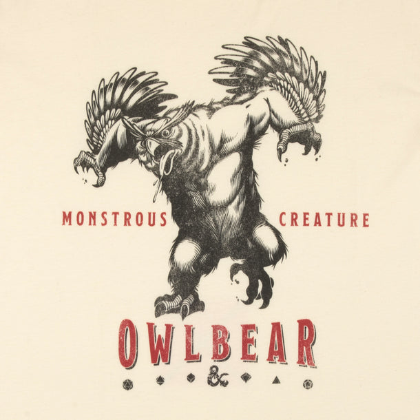 Owlbear Monstrous Creature Natural Tee