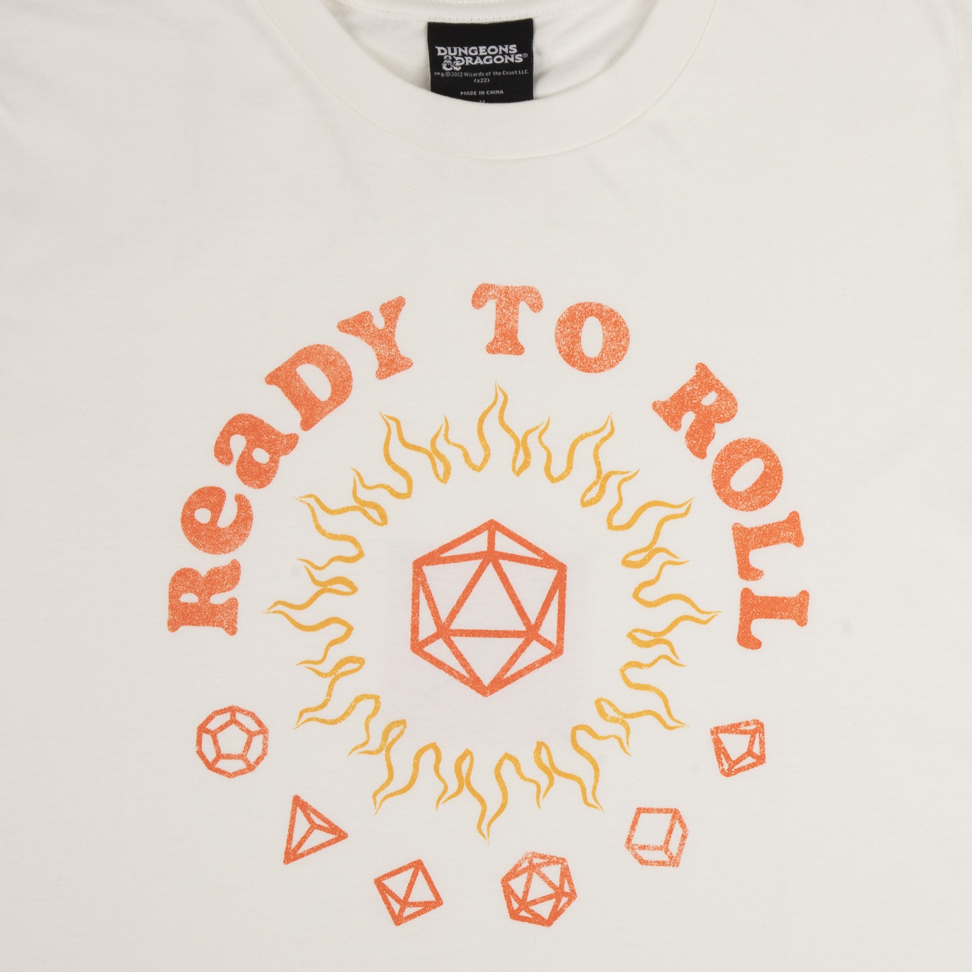 Ready To Roll D20 Cropped Tee