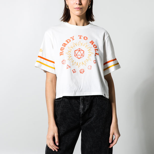 Ready To Roll D20 Cropped Tee