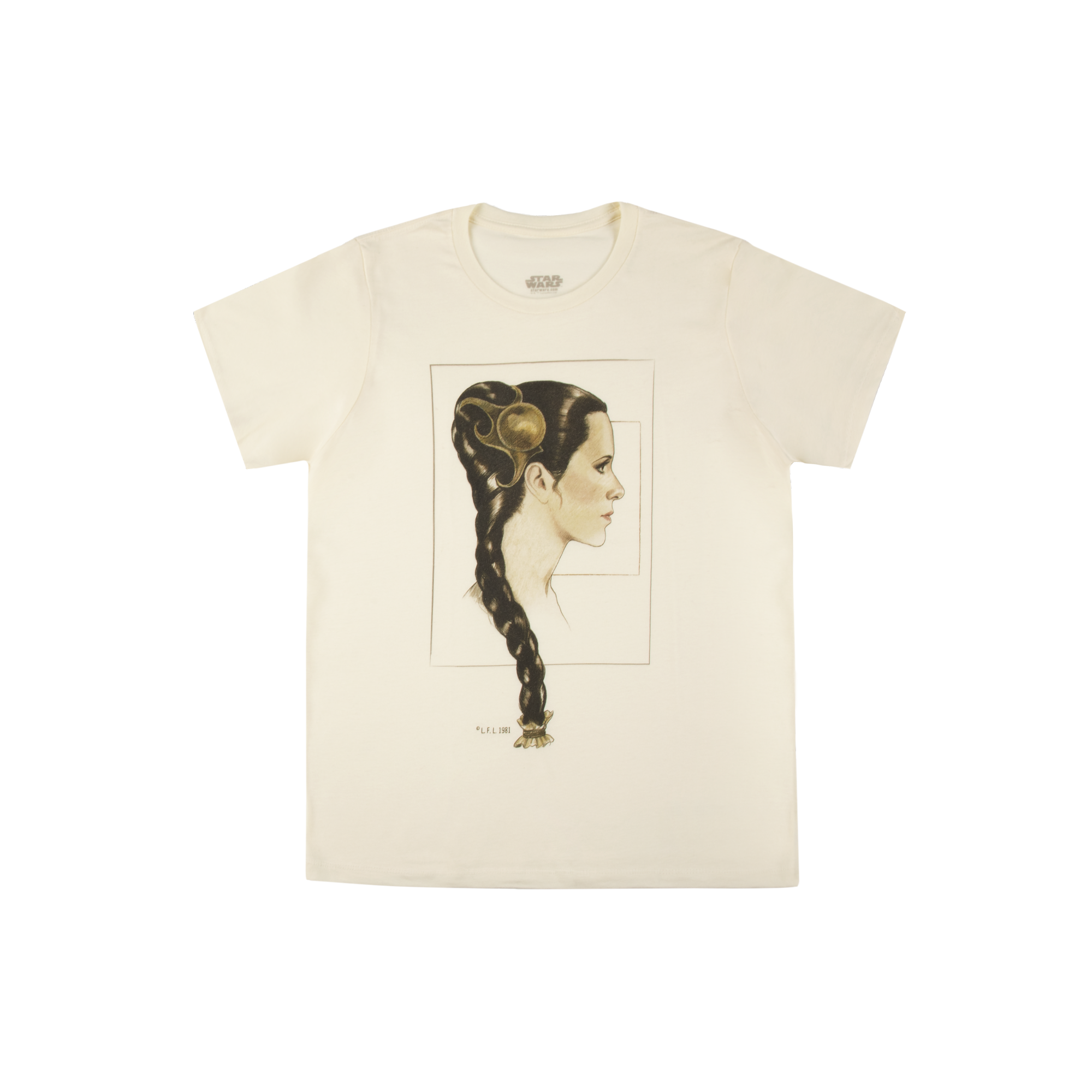 Leia Dancing Girl Natural Tee