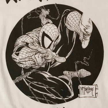T-shirt naturel Spider-Man Kanji