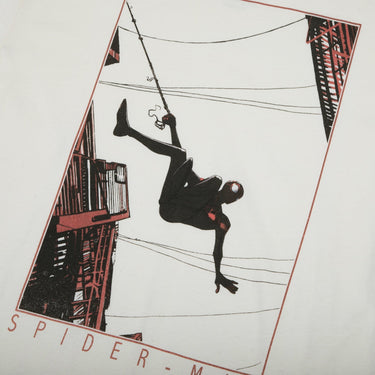 T-shirt Miles Morales Spider-Man Faded Art Natural