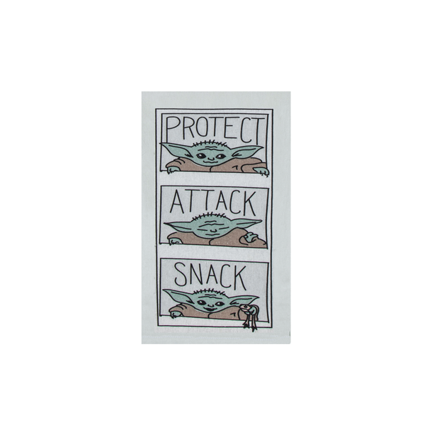 Star Wars The Child Protect Attack Snack Dish Towel
