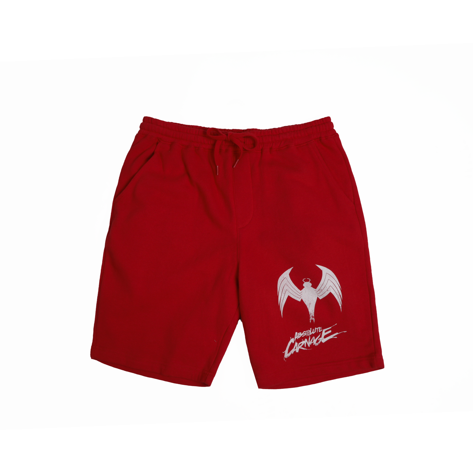 Carnage Distressed Icon Red Shorts