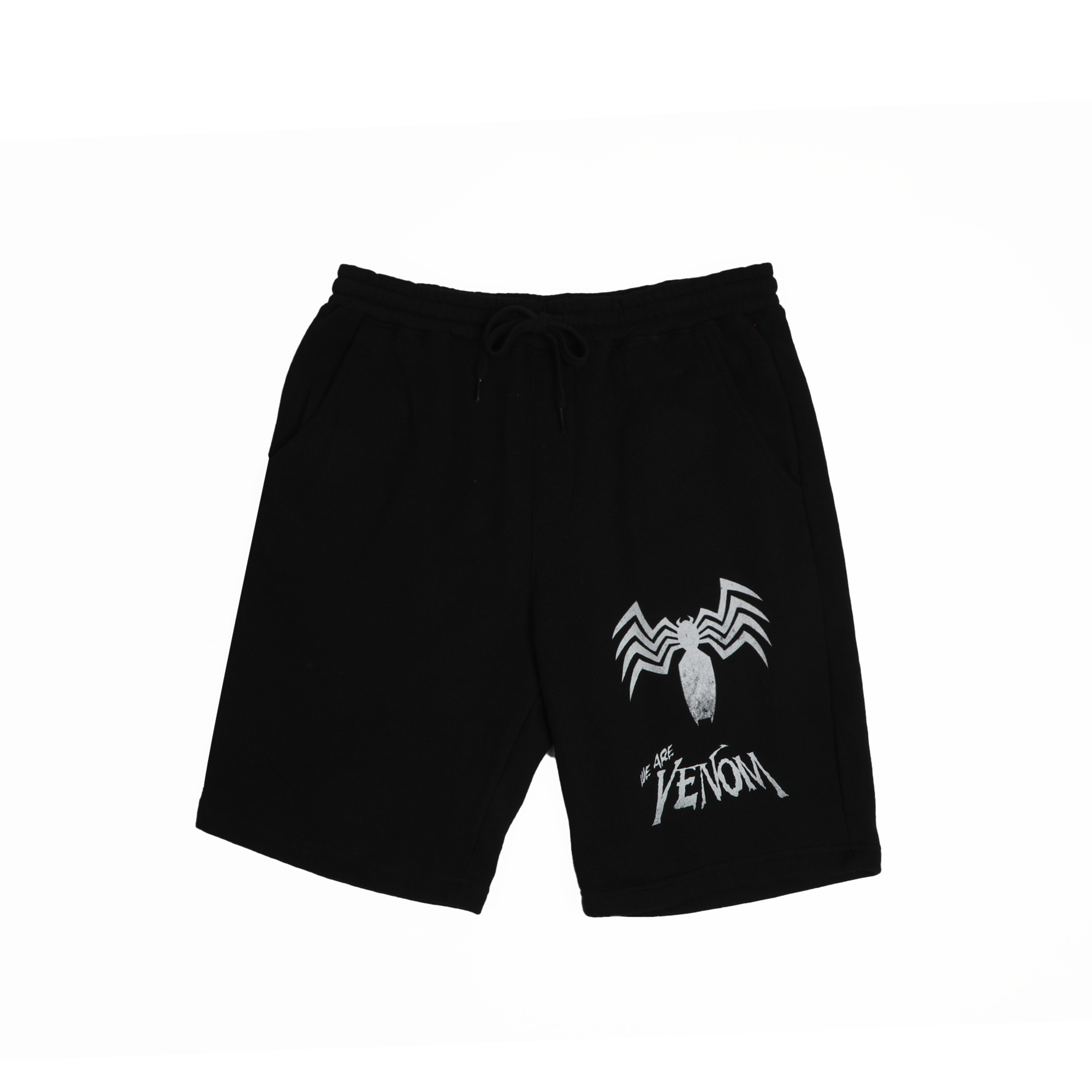 Venom Distressed Icon Black Shorts