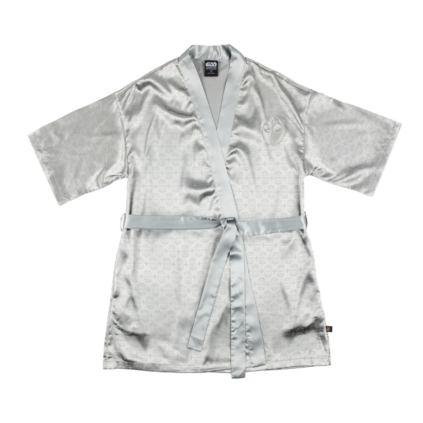 Rebel Satin Robe Pajama Set