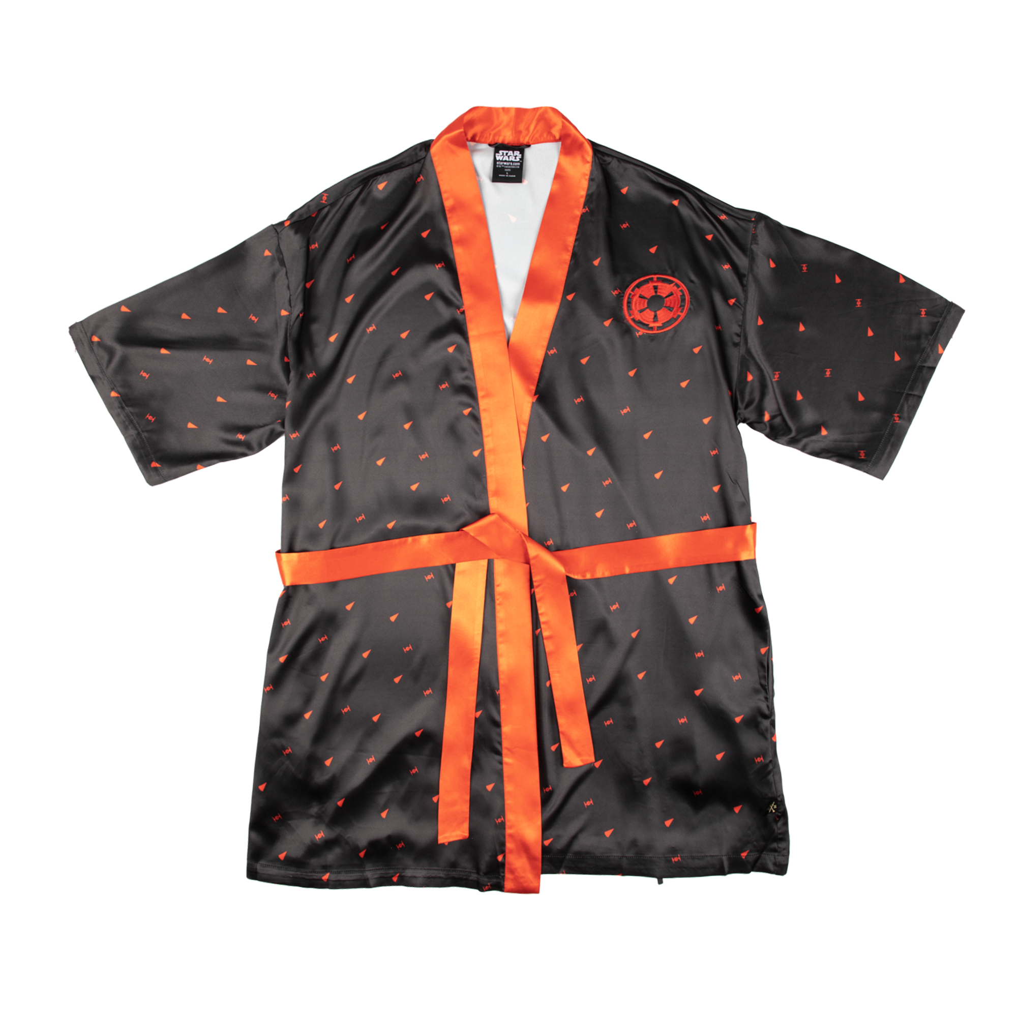 Imperial Satin Robe Pajama Set