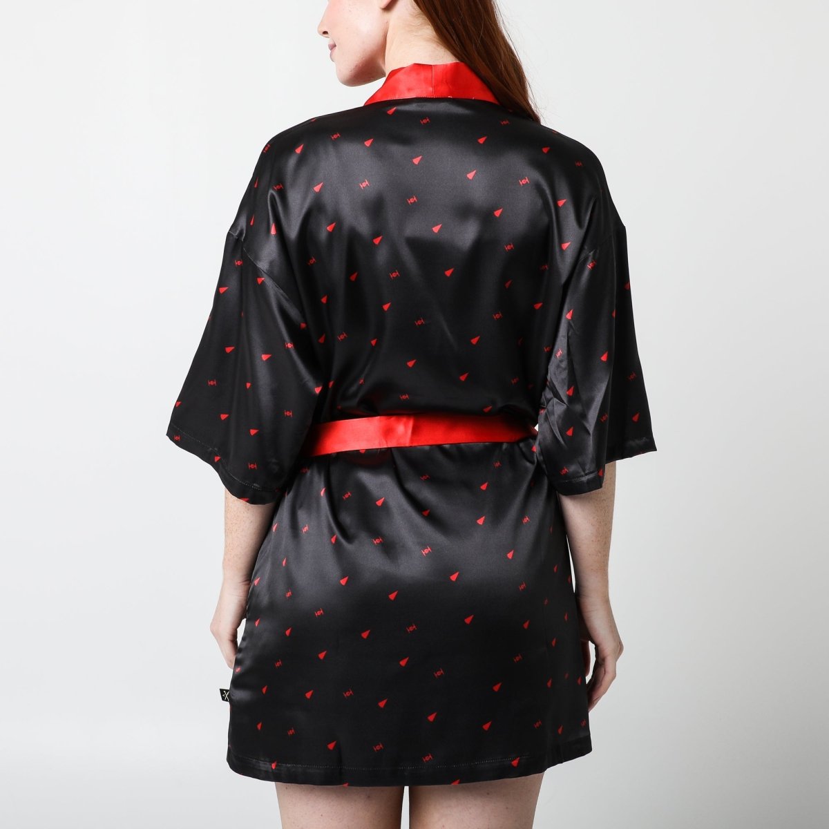 Imperial Satin Robe Pajama Set