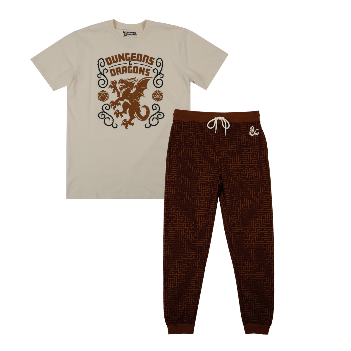 D&D Retro Style Heraldry Lounge Set
