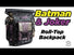 Batman & Joker Roll-Top Backpack